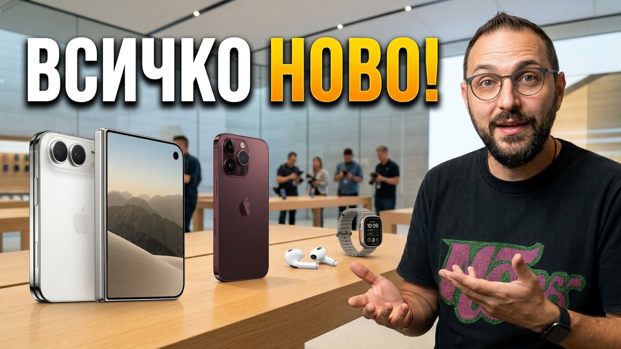 Какво обяви Apple: iPhone 18 Pro Max, AirPods 5 и Apple Watch 12