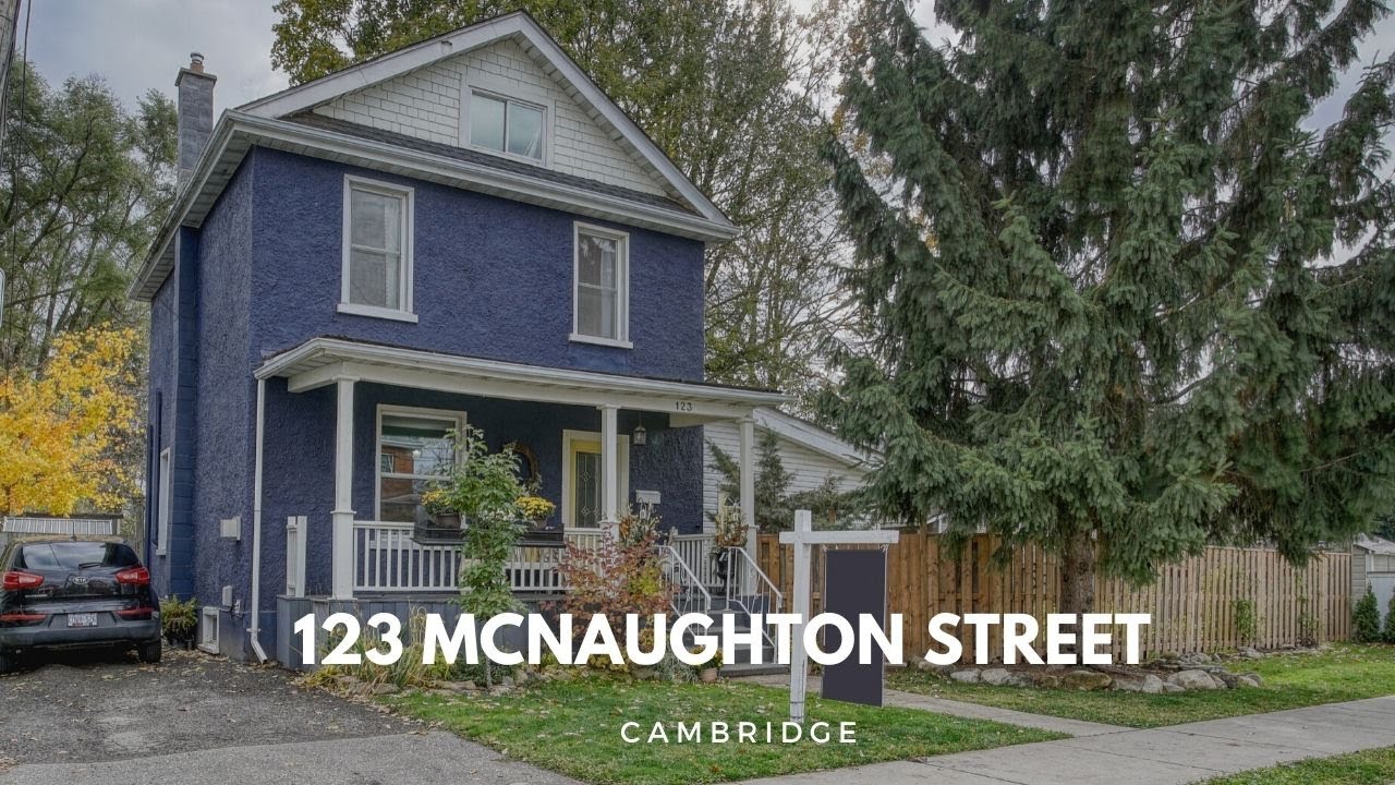 Cambridge Real Estate Video 123 McNaughton Street Nicole Brand YouTube