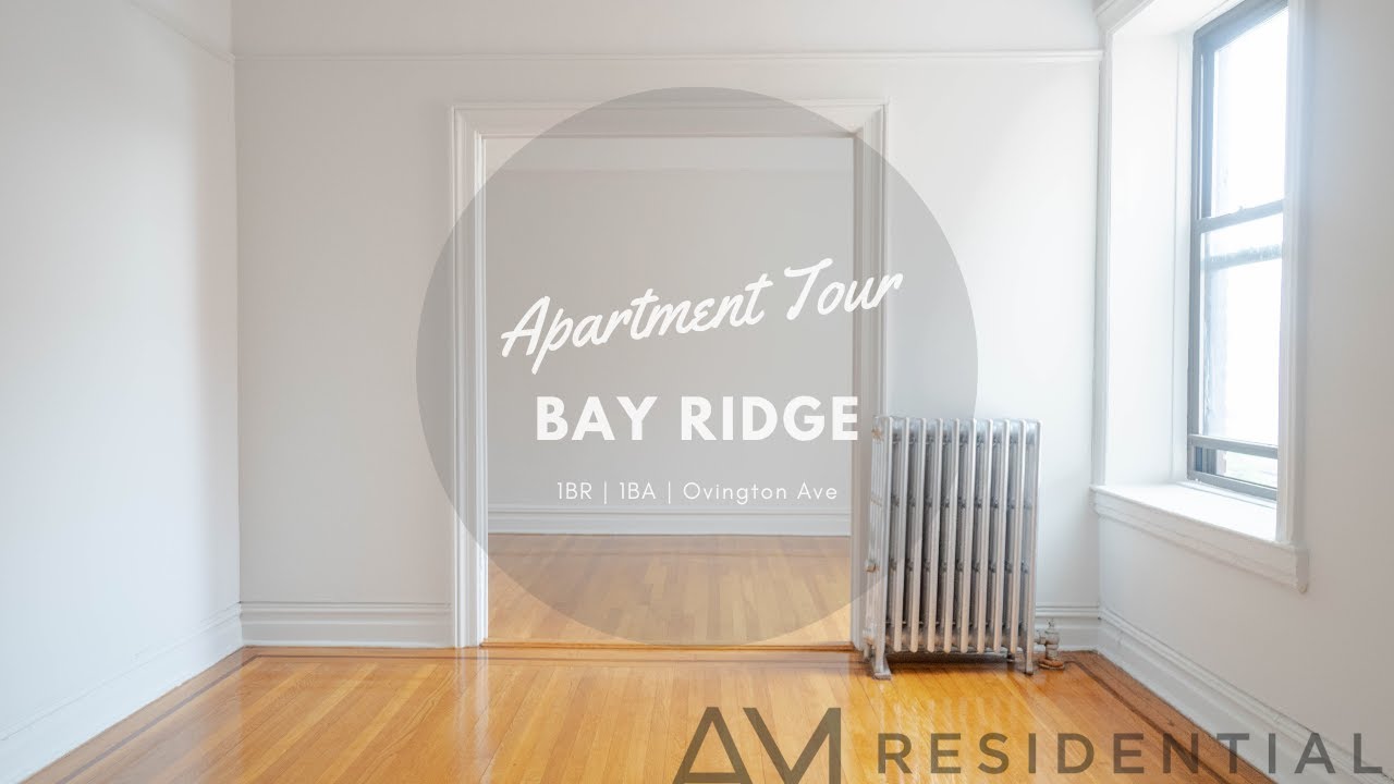 Video Tour One Bedroom Apartment at Ovington Ave, Bay Ridge, Brooklyn