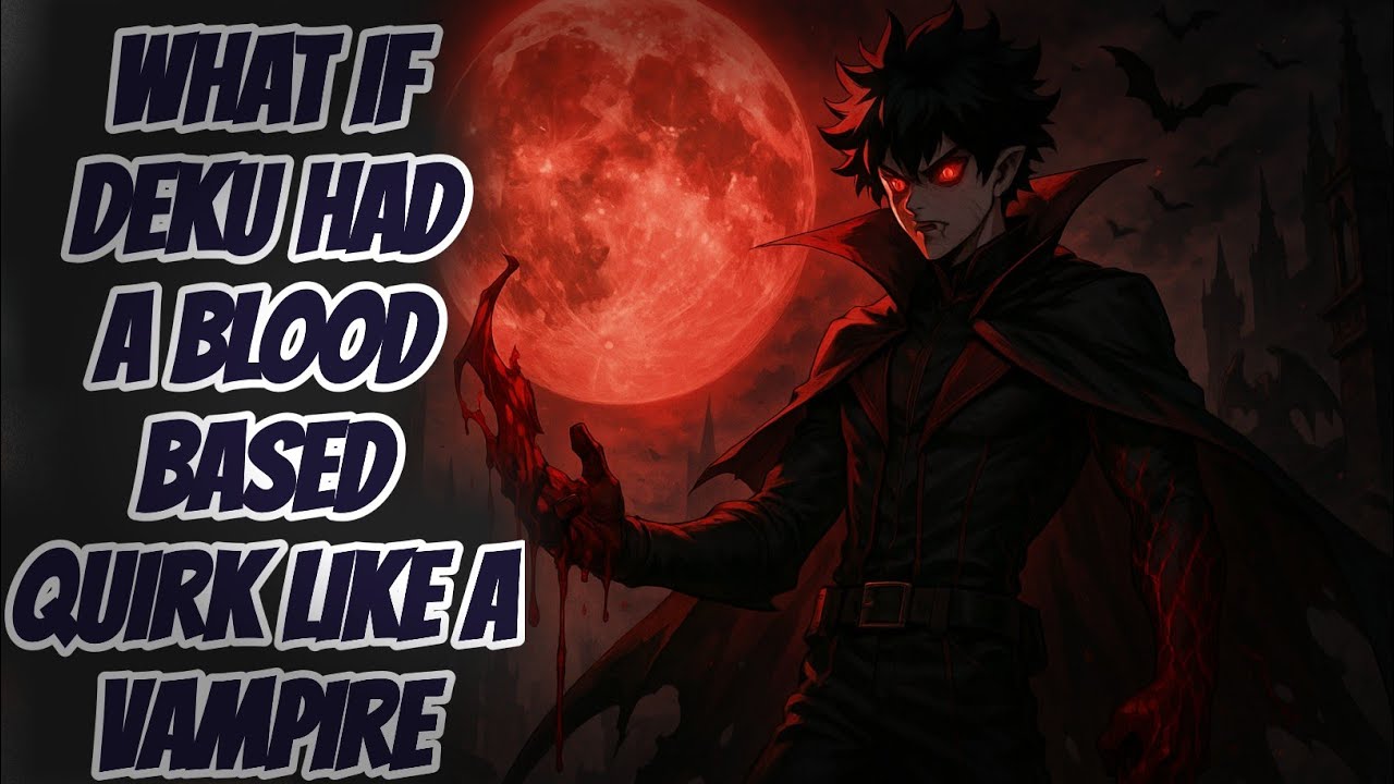 What if Deku had a blood based quirk like a vampire