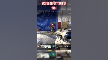 WORST DEFEAT SNIPER 1V1🥹🥹🥹 #callofduty #cod #codm