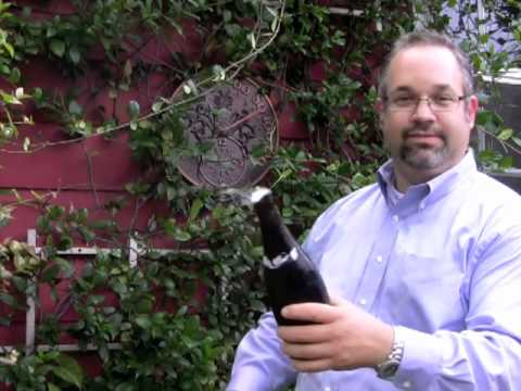 Let's Saber Champagne Bottle with Matthew Horbund