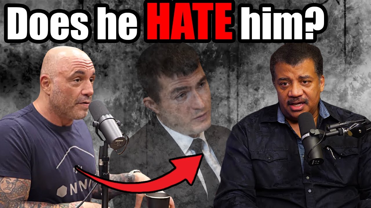 Joe Rogan tries to convince a visibly uninterested Neil deGrasse Tyson to  go on Lex Fridman's podcast