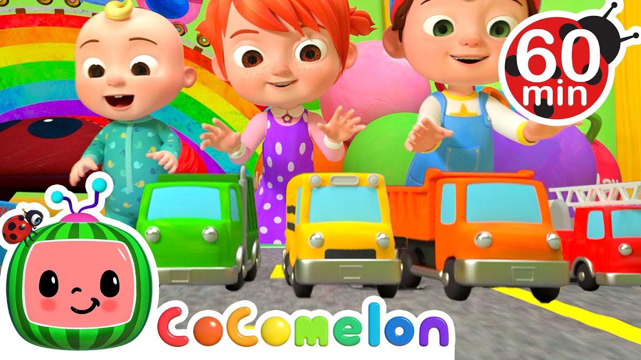 The Car Color Song | CoComelon | Moonbug Kids - Color Time