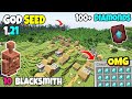 🔥Ultimate (God Seed) For Minecraft 1.21 Bedrock And PE | 10 Blacksmith Seed | Minecraft Seeds