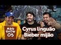 Miley Cyrus Justin Bieber fazendo