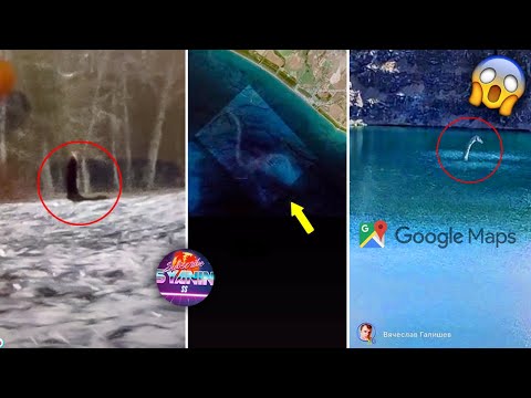 PENAMPAKAN MONSTER LOCH NESS MUNCUL DI GOOGLE MAPS/EARTH - INVESTIGASI MITOS MITOLOGI MONSTER PURBA