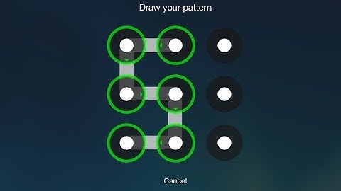 Android Screen Pattern LOCK On iPhone And iPod Touch With ANDROIDLOCK XT