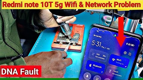 Redmi Note 10T No Sim / Redmi note 10t Wifi Problem
