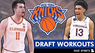 NY Knicks News: Knicks Workout 4 Players Prior To 2024 NBA Draft