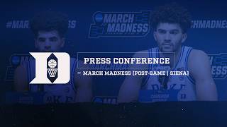 Duke Press Conference After Round of 64 (3-19-26)