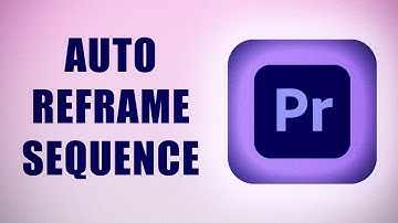 Auto Reframe Sequence in 1 min || Premiere Pro || AI