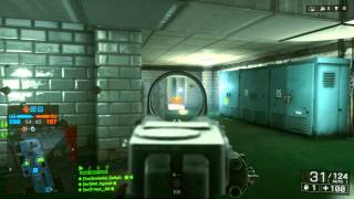 Battlefield 4 - 3 vs 3 B-Flag competitiv Match Part 1 1080P