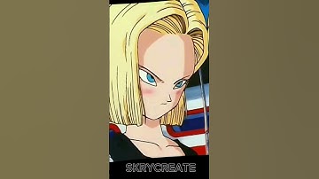 DBZ characters in blush😊😚 mode#goku#android18#dbs