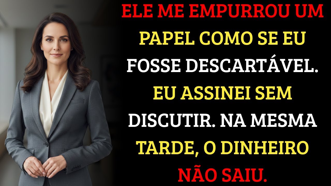 ‘Assina e vai embora’, disse o diretor. Uma hora depois, o banco recusou a transferência milionária