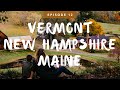 Peak fall foliage New England travel vlog