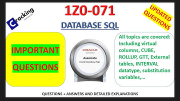 (2023) 1Z0-071 | ORACLE DATABASE SQL CERTIFIED ASSOCIATE | 7 PRACTICE QUESTIONS | FREE PDF | 3 EXAMS