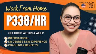 Earn $6/HR: Get HIRED within a week as GVA! NO DEGREE & NO EXPERIENCE | Work From Home International by Jhazel de Vera 22,468 views 1 month ago 11 minutes, 9 seconds
