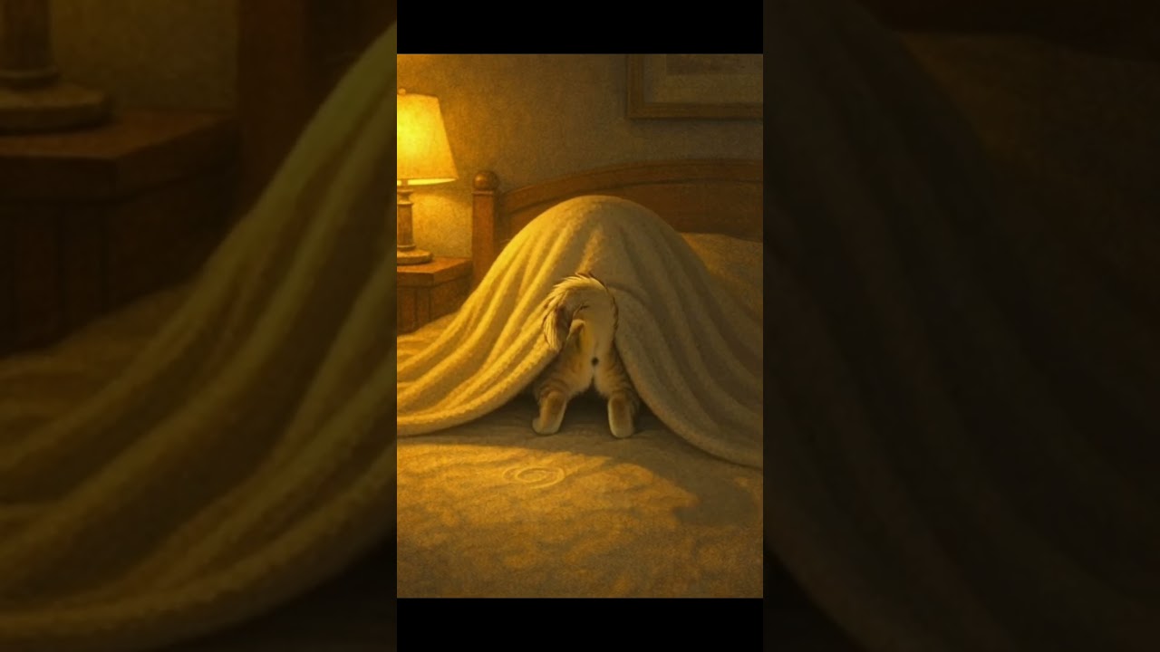 Hiding under the blanket—