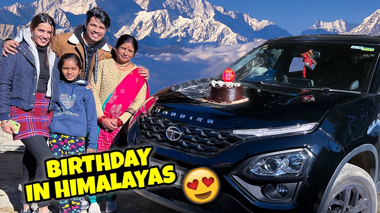 Celebrating Harrier's Birthday In Himalayas 😍