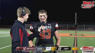 PIAA D-10 FOOTBALL CORRY BEAVERS VS NORTH EAST GRAPE PICKERS