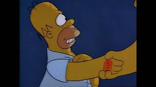 Homer Meets Michael Jackson- The Simpsons Stark Raving Dad