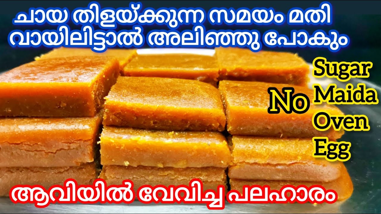 എളുപ്പത്തിൽ ആവിയിൽ വേവിച്ച വായിൽ ഇട്ടാൽ അലിഞ്ഞു പോകുന്ന പലഹാരം || Easy Evening snacks