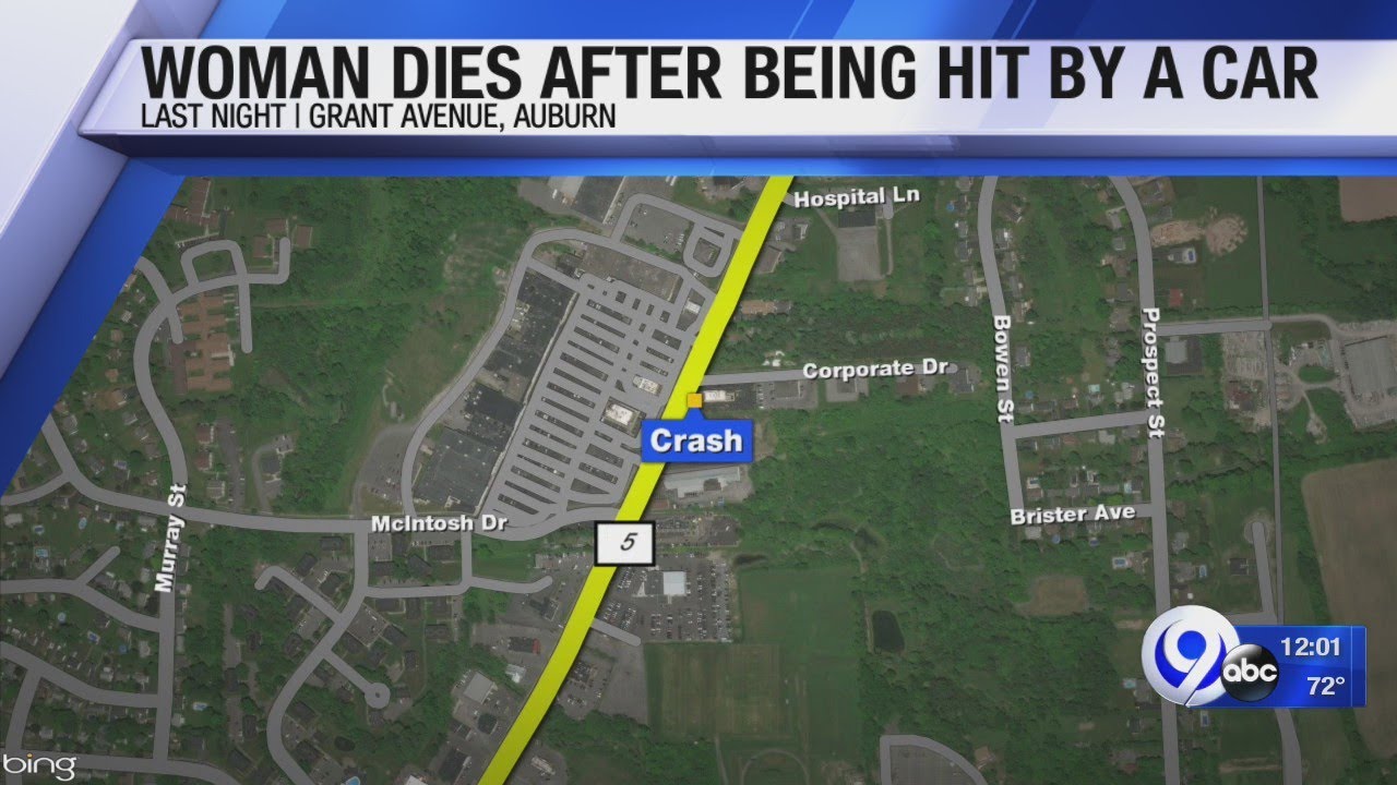 Woman dies after being hit by a car - YouTube