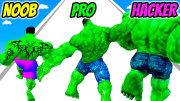 Muscle Rush - NOOB vs PRO vs HACKER