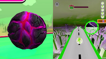 Going Balls Speedrun Challenge Vs Reverse Balls Speedrun Walkthrough Gameplay