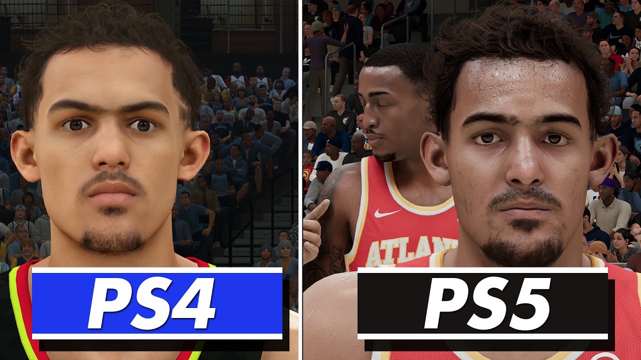 Nba 2k21 Ps5 Vs Ps4 Face Graphics Load Times Gameplay Comparison Next Gen Vs Current Gen Youtube