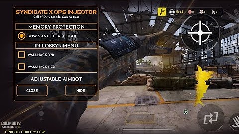 SYNDICATE INJECTOR | CODM GARENA 1.6.51 | SAFE NO BAN | FREE INJECTOR | CODM CHEAT