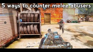 5 Ways To Counter Melee Abusers In Codm