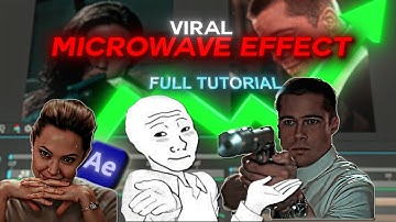 How To Create The VIRAL MICROWAVE EFFECT | After Effects Tutorial
