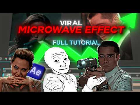 How To Create The VIRAL MICROWAVE EFFECT | After Effects Tutorial