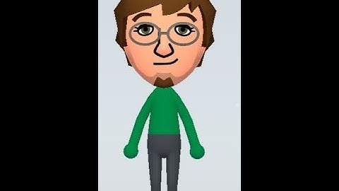 Nintendo CPU Wii/Switch Mii Character: Luca Mii