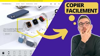 Comment COPIER un SITE OU UNE SECTION sur SHOPIFY