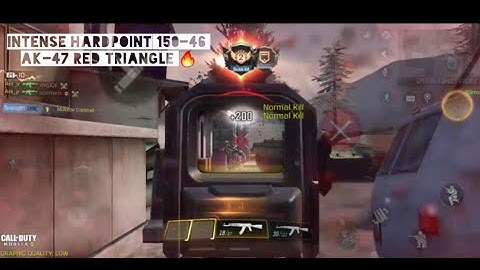 INSANE 150-46 STANDOFF HARDPOINT WITH AK-47 RED TRIANGLE  #callofduty #codmobile (JR GAMING)