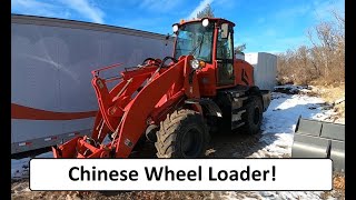 Chinese Wheel Loader - Simple, Cheap Snow Machine!