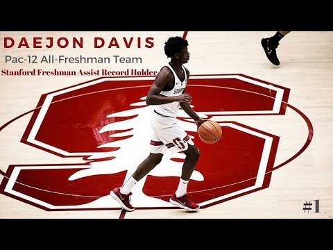 Daejon Davis Stanford Cardinals | Next Ones | 2017-2018 Freshman Highlights |