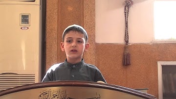 تلاوة عطرة للمتسابق (( 3 ))