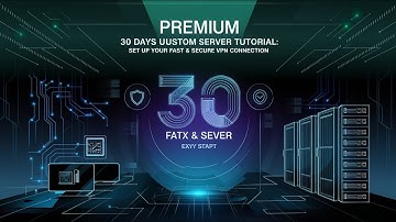 Premium 30 Days UDP Custom Server Tutorial Set Up Your Fast & Secure VPN Connection