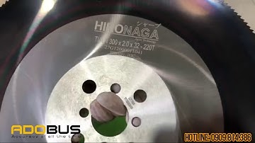 Lưỡi cưa thép gió phủ TiAlN