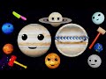 planet size comparison for BABY for kids Planets in the solar system How many Earths in diameter ar