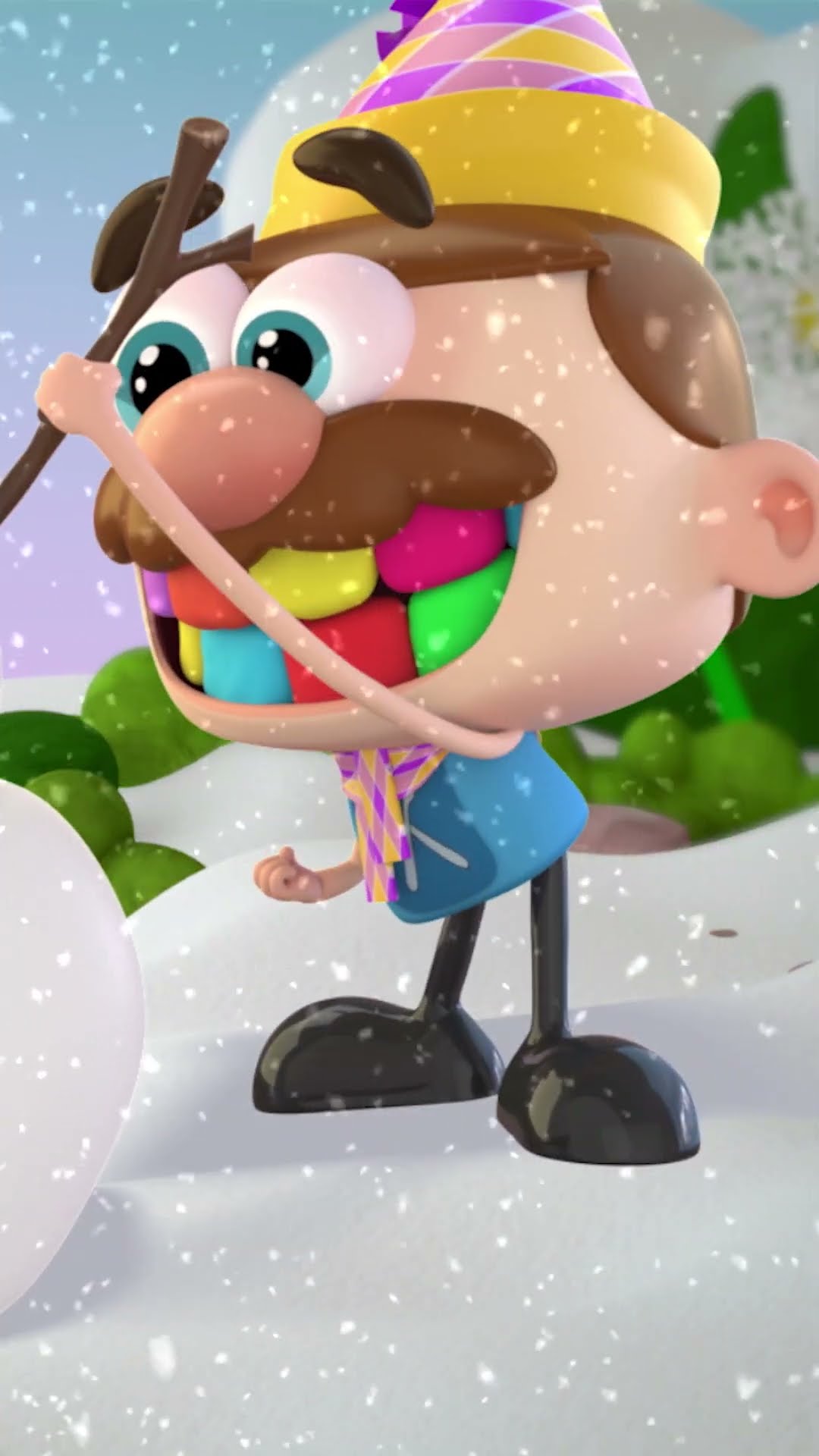 Boneco de Neve do José! #Shorts