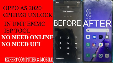 OPPO A5 2020 CPH1931 UNLOCK IN UMT EMMC TOOL