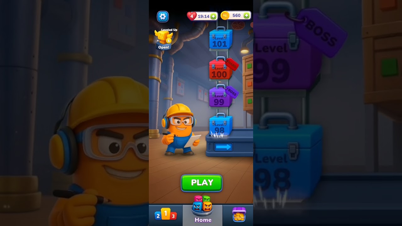 Angry Blocks Cube Blast Levels 95-98 Gameplay Walkthrough