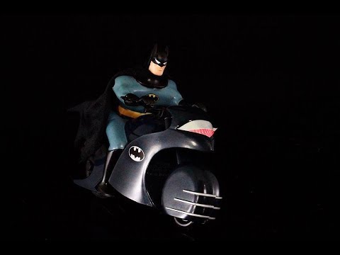 batman animated batcycle