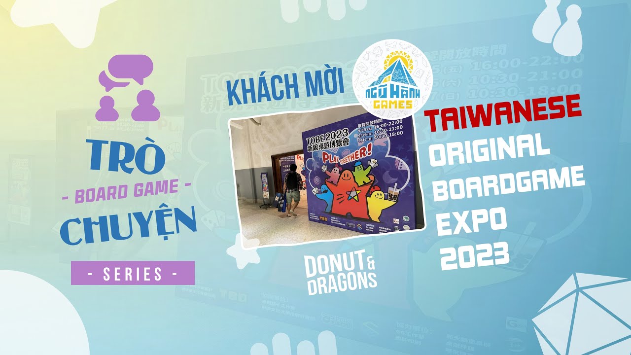 Trò chuyện board game Ngũ Hành Games và Taiwanese Original Boardgame