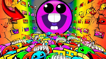 Lobotomy Nextbots  Geometry Dash Difficulty Faces  MCPE and Gmod Liminal hotel